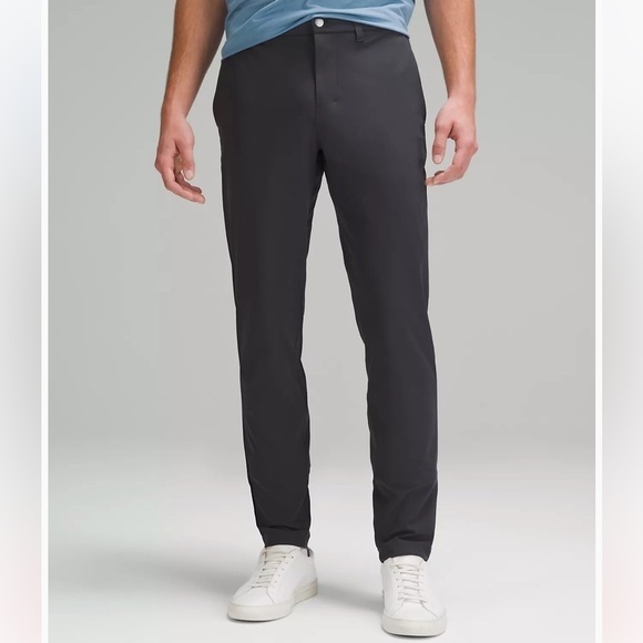 Lululemon commission pants Slim-Fit Trouser size 28 color Obsidian - Picture 10 of 10